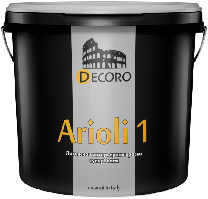 Arioli Uno (Ариоли) краска интерьерная, моющаяся, матовая. База А